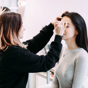 Portfolio Working On Makeup Free Img